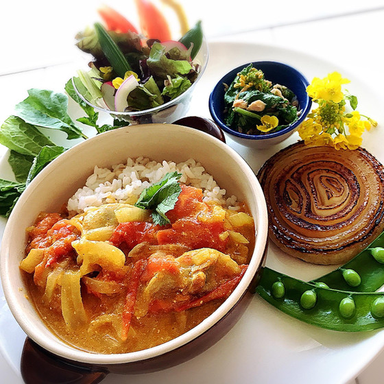 身体が喜ぶ！春野菜がギュッと詰まったカレーを作ろっ！