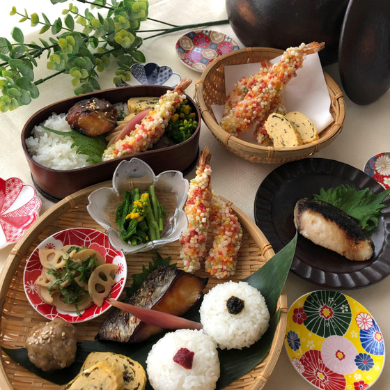 春のお弁当　土鍋ご飯つきレッスン