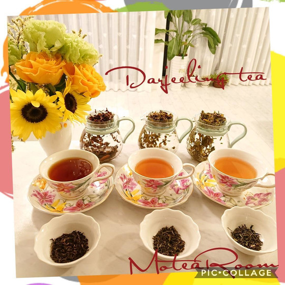ダージリンの飲み比べ&フードペアリングで楽しむお茶会レッスン