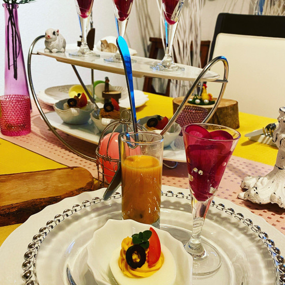 春野菜いっぱいイースタープチコース料理レッスン