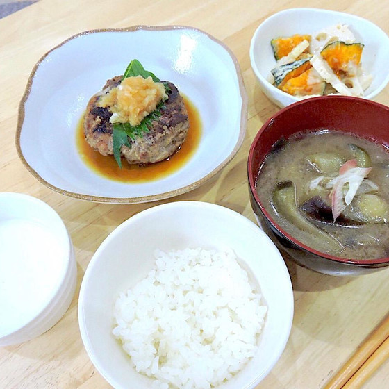 和風ハンバーグ定食～ふっくらジューシーのコツがわかるレッスン