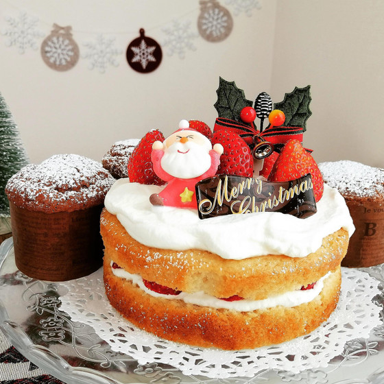 クリスマスケーキを作ろう！