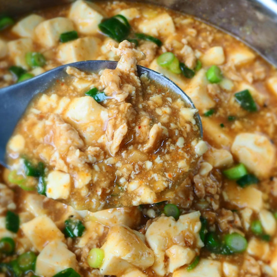 豆腐たっぷり　さわやかな辛みの麻婆豆腐
