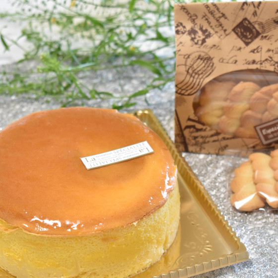 スフレチーズケーキとサブレヴィエノワ