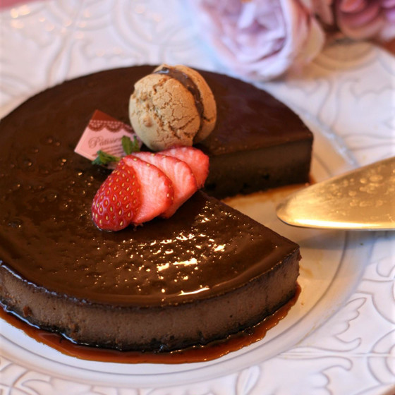 プリンを作ったことのない人でも失敗なくお店のようなチョコレートプリンが作れる♪【バレンタイン♡オンラインレッスン】