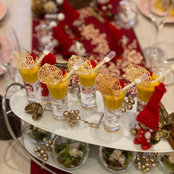 クリスマスのおもてなし
