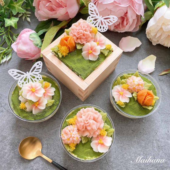 あんこのお花®抹茶ティラミス