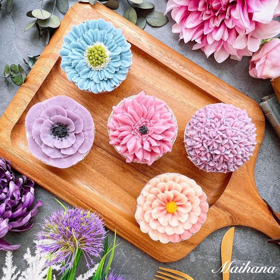 あんこのお花®カップケーキレッスン