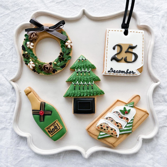 クリスマスモチーフレッスン