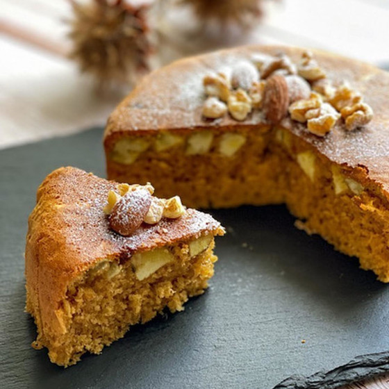 【10月】ひろこぱんと『小ソースパンで作るさつまいもと黒糖のケーキ』を作っておしゃべり会しましょう♪