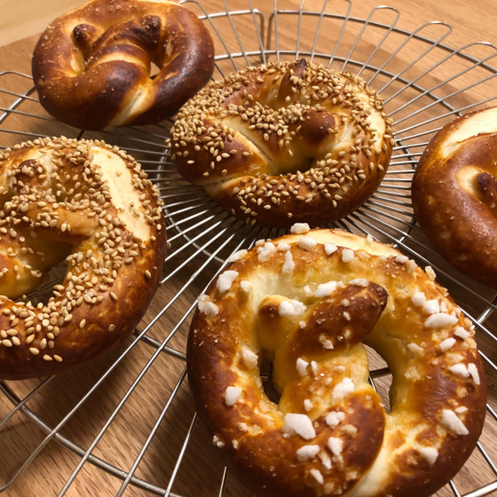 カリッと美味しいプレッツェル