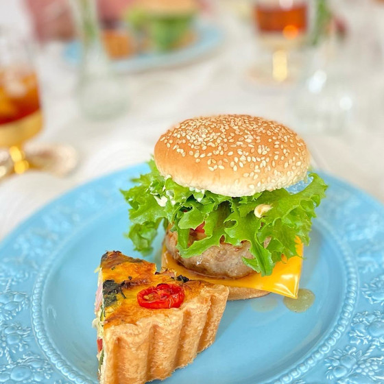 ハンバーガー
サクサクキッシュ