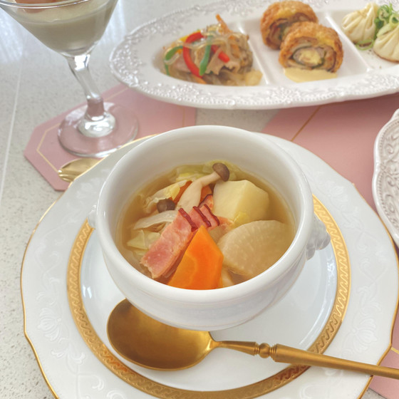 ゴロゴロ野菜のポトフ