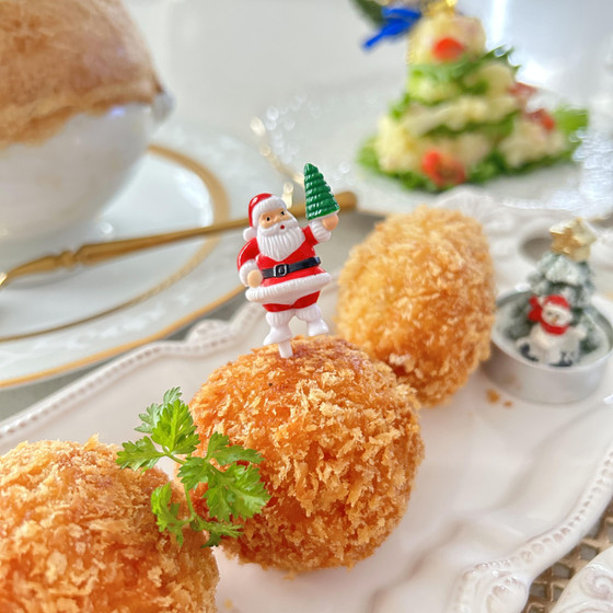 ライスコロッケ＆とろ〜りチーズハットグ
