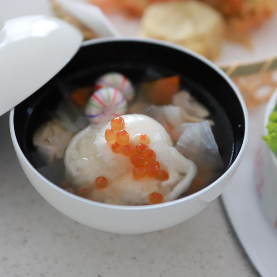 丁寧に作るお雑煮