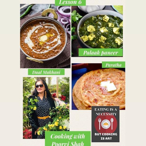 野菜たっぷり！ほうれん草カレー　レッスン　Palak Paneer　lesson