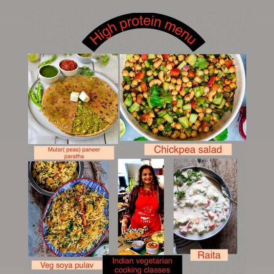 高たんぱく！インド料理レッスン　high protein lesson 