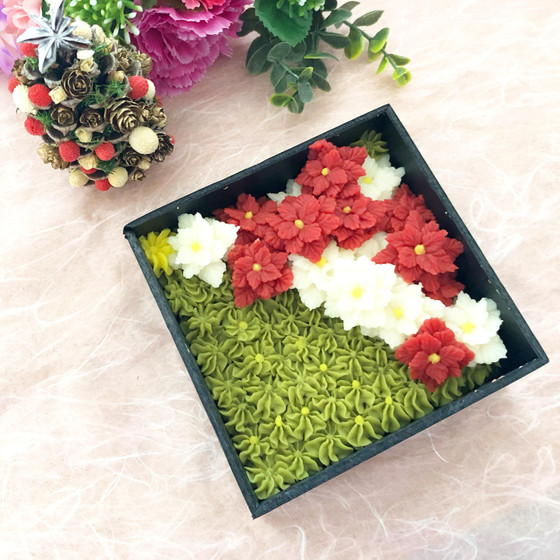 あんこのお花クリスマスおはぎBOXレッスン