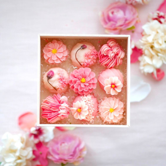 あんこのお花　春限定　桜のおはぎレッスン