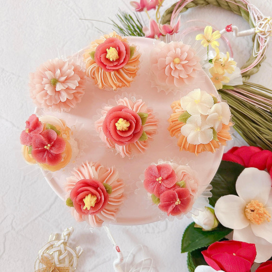 あんこのお花　新春おはぎレッスン