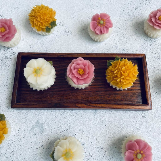 あんこで作るお花のひとくちおはぎレッスン（秋）