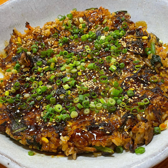 ご家庭で簡単焼きビビンパ
