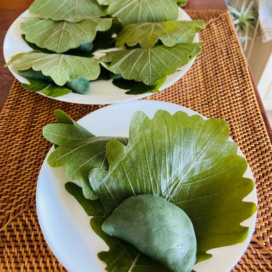 よもぎ柏餅