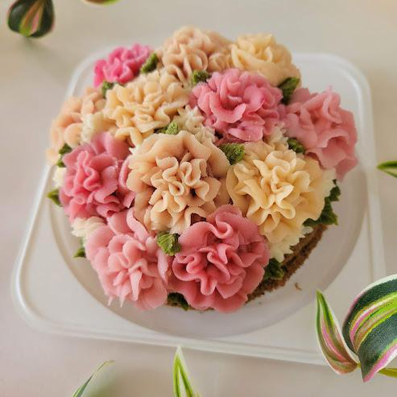 《限定》母の日カーネーションケーキを作ろうワークショップ
