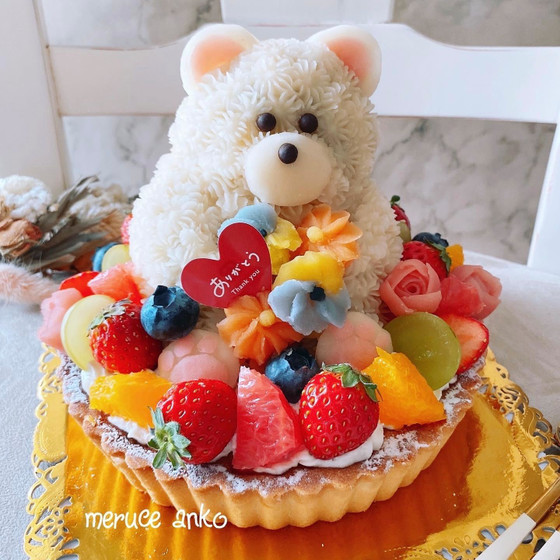 あんこのお花®︎3Dクマちゃんレッスン🐻‍❄️