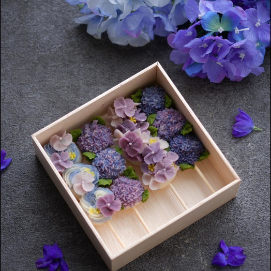 あんこのお花®︎夏のお団子boxレッスン