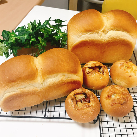 ジャガイモ食パン＆ジャガイモパン