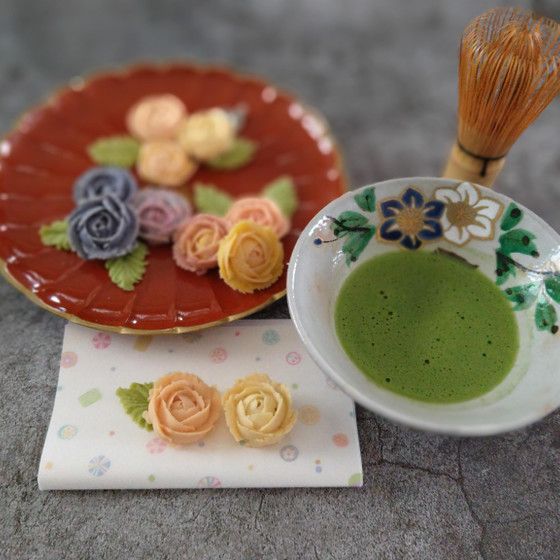 あんこのお花クッキーレッスン