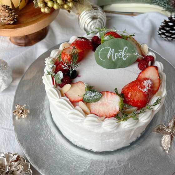 ★クリスマス限定★デコレーションケーキ＆パスタレッスン