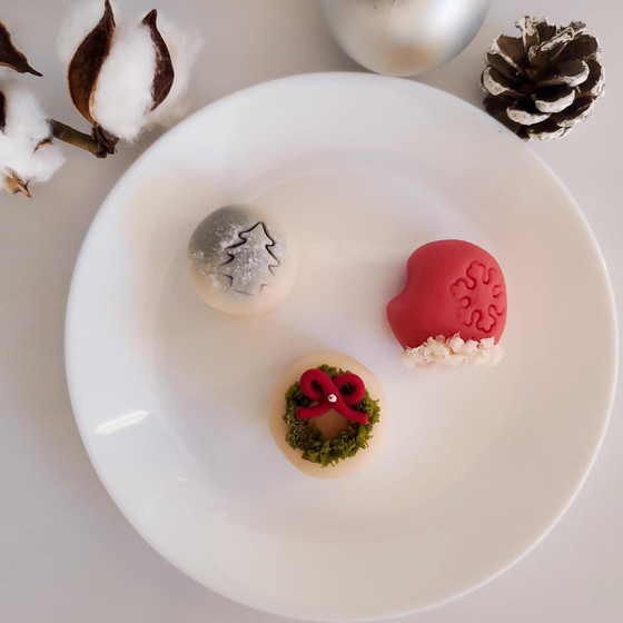 クリスマスも和菓子を作って楽しもう