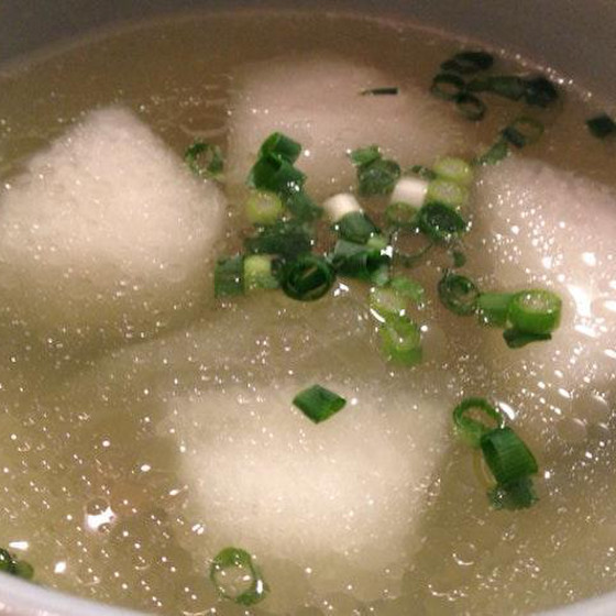 大根のスープ