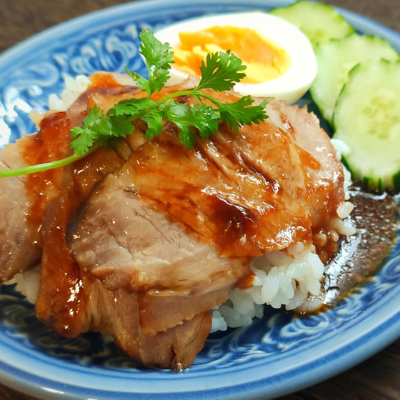 タイ風チャーシューご飯