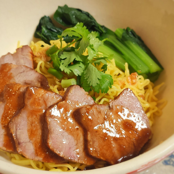 チャーシュー汁なし麺