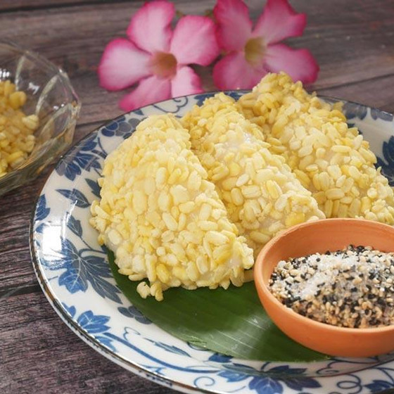 緑豆のもちもちスイーツ