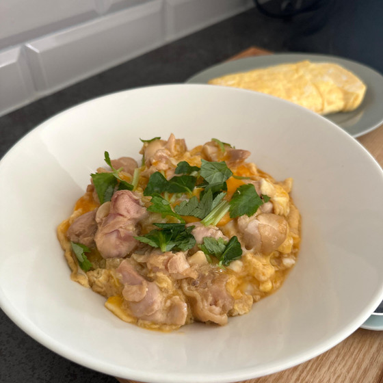 基本の1番だしと卵料理〜親子丼とだし巻き卵〜