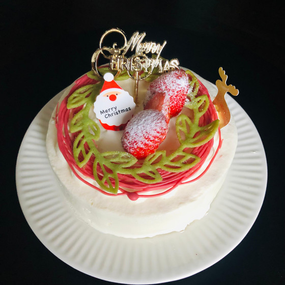 クリスマスデコレーションケーキ