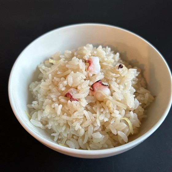 たことうどの炊き込みごはん
