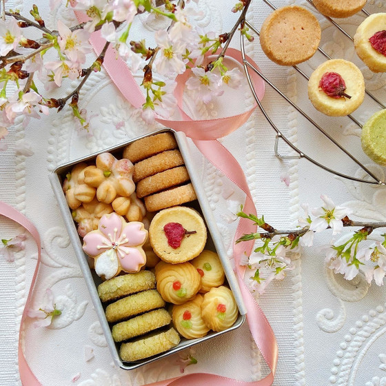 【晴海開催】桜のクッキー缶レッスン♡