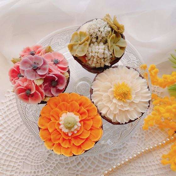 はじめてさんのお花しぼり