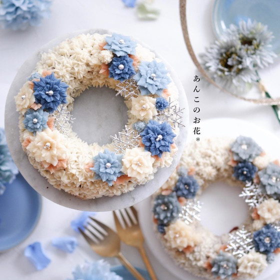 あんこのお花®︎ リースケーキ