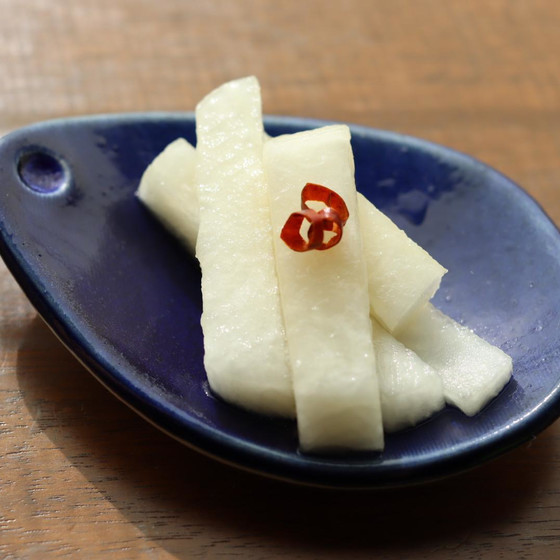 大根の甘酢漬け