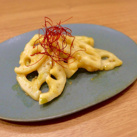れんこんのオイスターソース炒め」