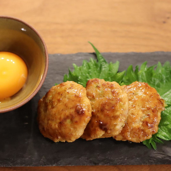 鶏とレンコンのつくね