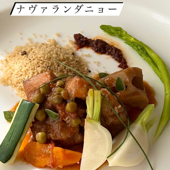仔羊のトマト煮込み　おうちビストロ風