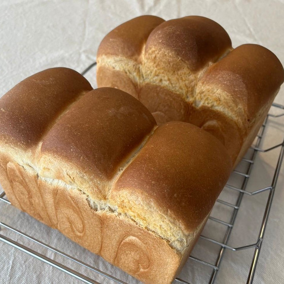 モッチリふわふわ！もち麦食パン