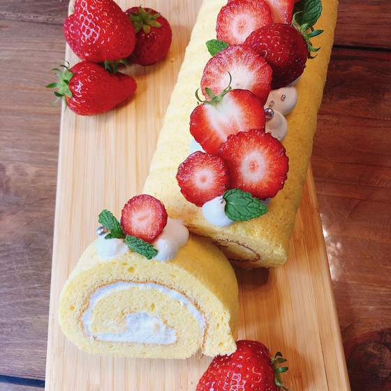 いちごの麗しロールケーキ（女性専用デー）